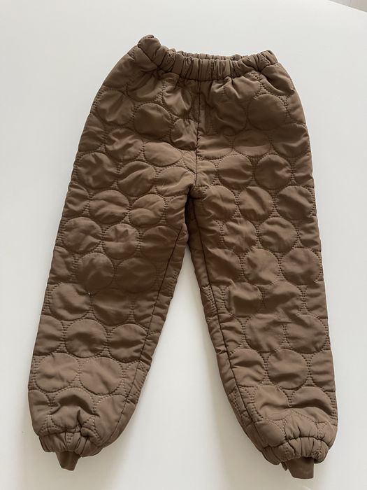 Rewelacyjne pikowane ocieplane spodnie Konges Slojd