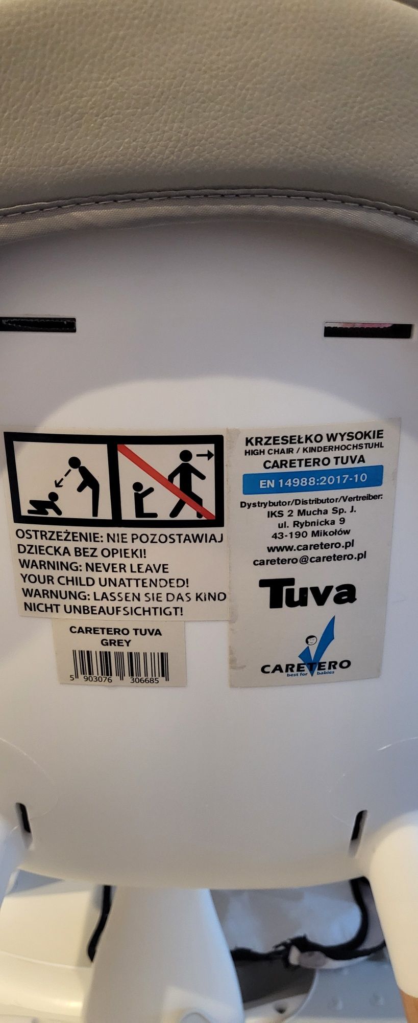 Krzesełko do karmienia 2 w 1 Tuva