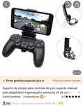 Suporte Para Telemóvel Para Comando PS4 - Novos
