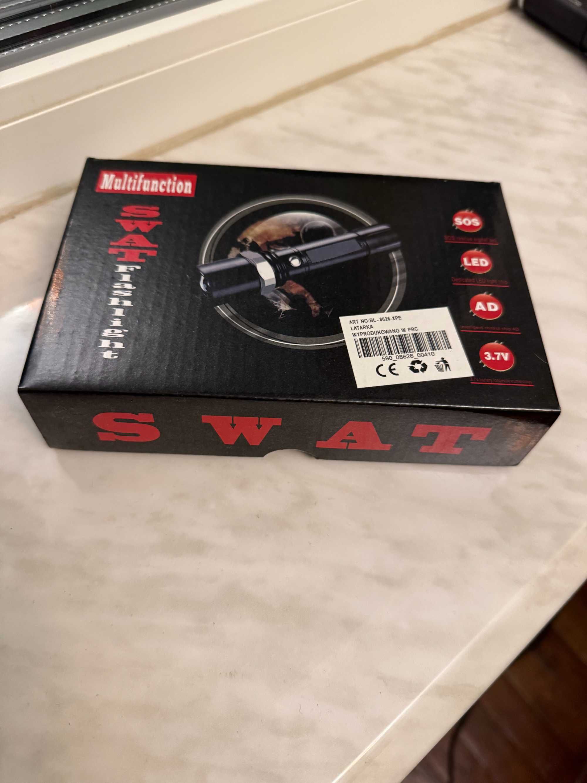 Фонарик ручной тактический SWAT BL-8626-XPE