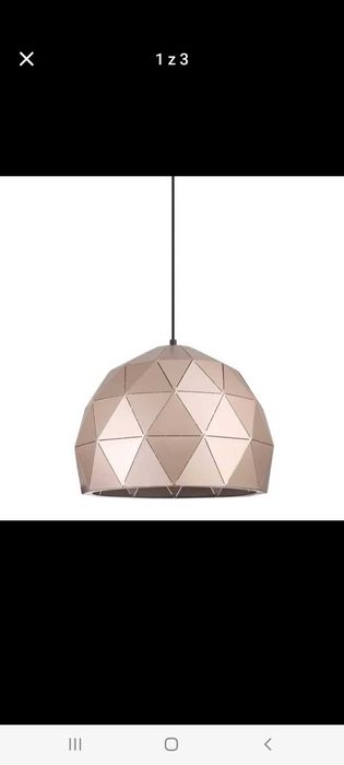 Zestaw lamp nowe- glamour