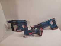 Bosch professional 18v лобзик, перф, сабельна пила