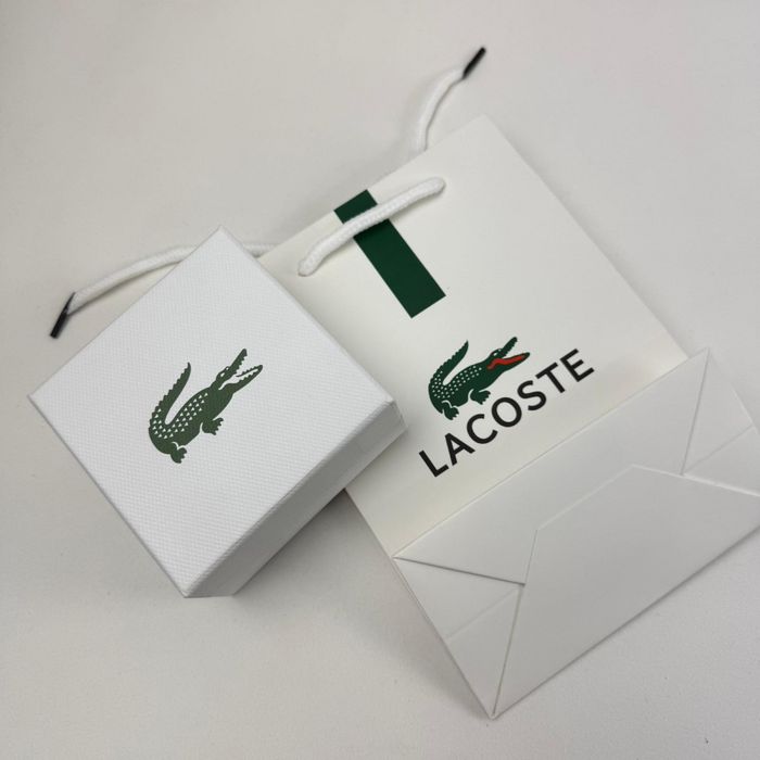 Pulseira Preta da Lacoste