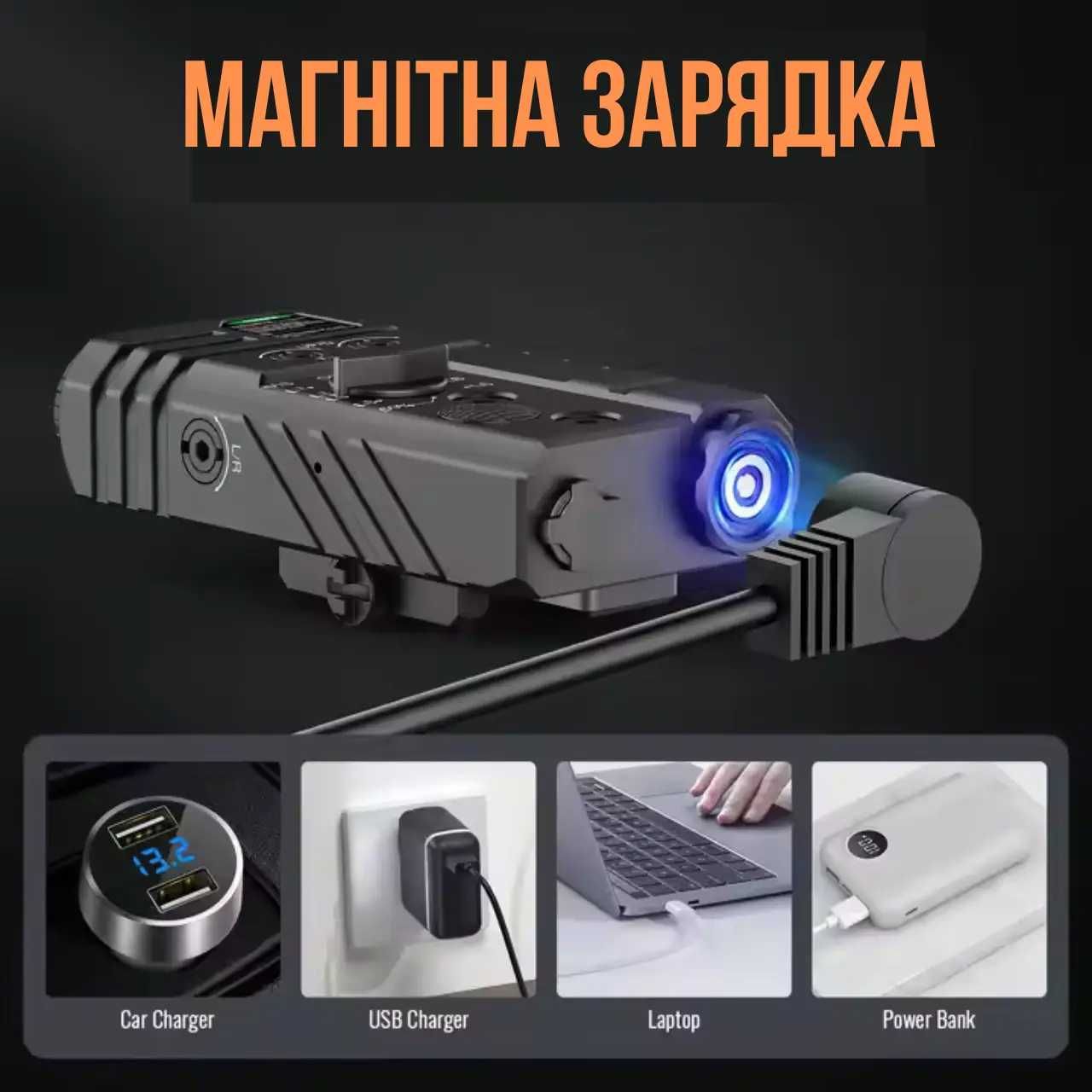 Defentac тактический фонарь 4-в-1 с зелёным и инфракрасным ЛЦУ