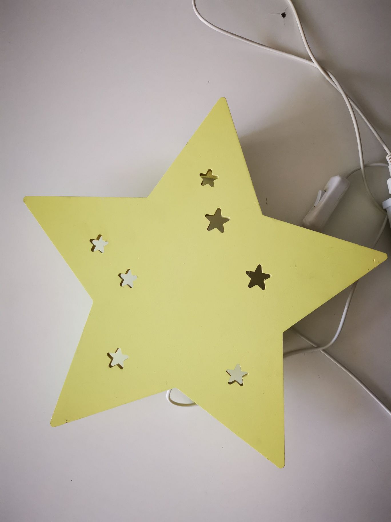 Lampa scienna Led gwiazdka
