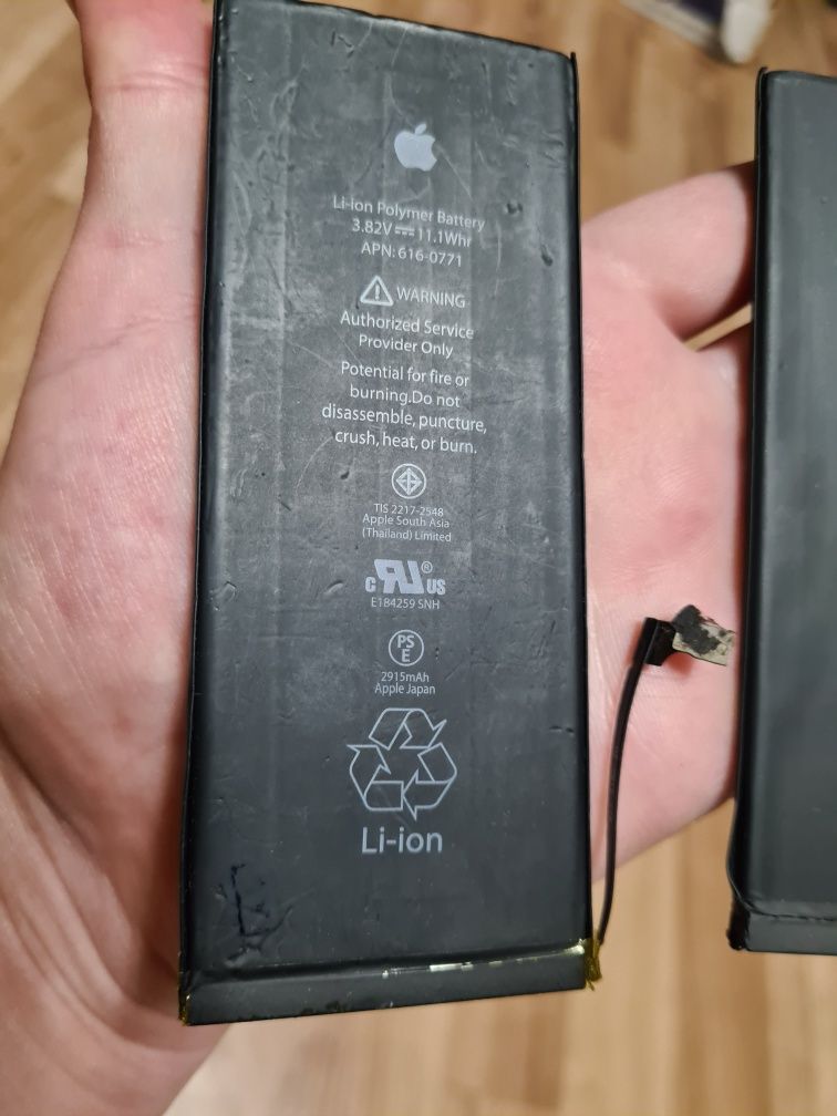 Б/У Аккумулятор для iPhone 6 Plus 3,82V.  2915 mAh APPLE 616-0771