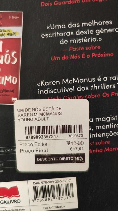 Um de nós está de volta - Karen McManus