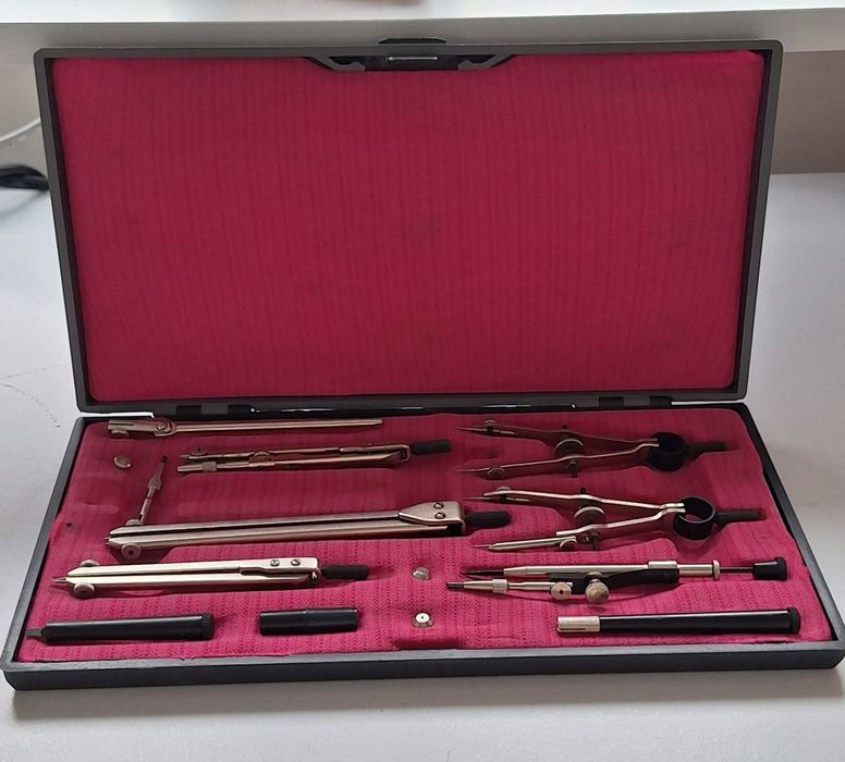 Zestaw cyrkli precyzyjnych - z czasów ZSRR