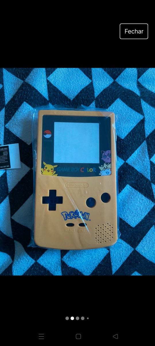 Carcaça Pokémon Game Boy Color