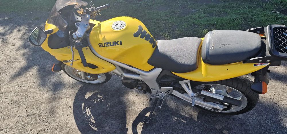 Suzuki SV Motocykl po wypadku, sprzedaż bez dokumentów, dla części zamiennych
