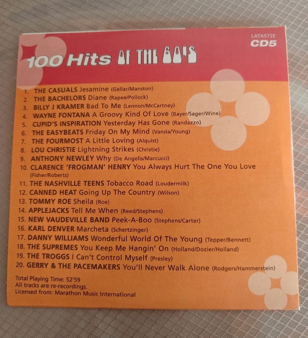 100 hits of the 60,s