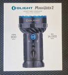 Latarka Olight Marauder 2 Cool White - 14000 lumenów, zasięg 800 m