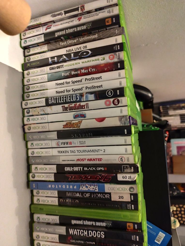 Gry na Xbox 360 cena zależy od tytulu