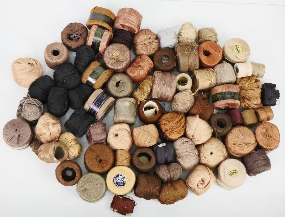 80.Mulina 100%Bawełna Haft mix zestaw na wagę 420g