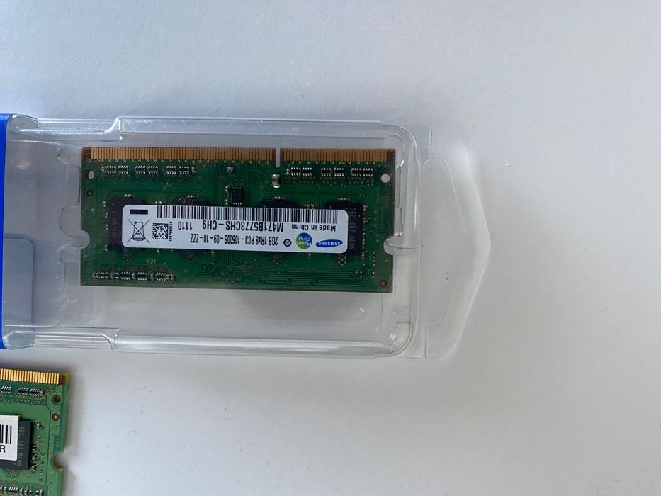 Оперативна пам'ять для ноутбука SODIMM Samsung DDR3 1333MHz 2Gb + 1Gb