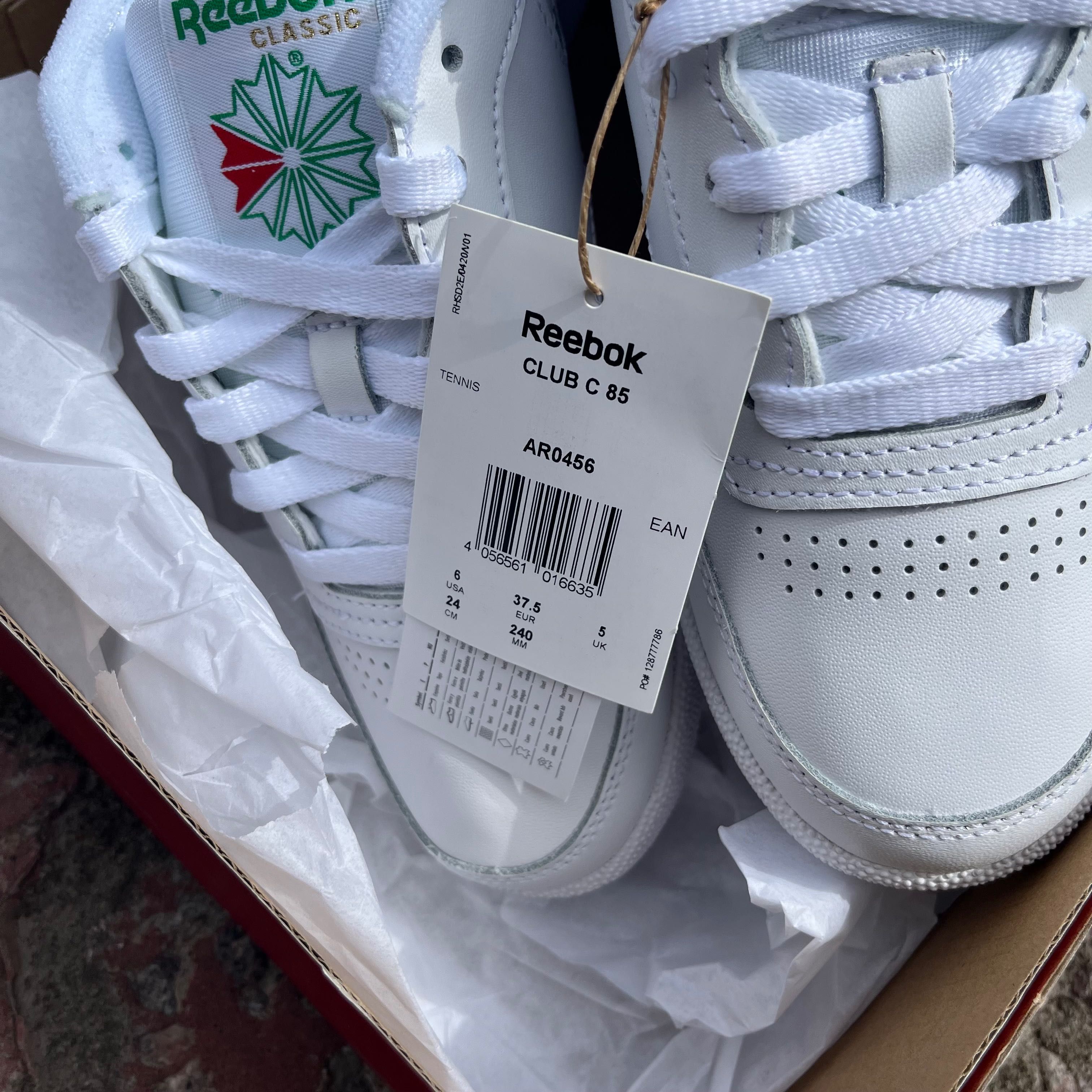 Оригинальные Reebok Club C 85 36-40,5р