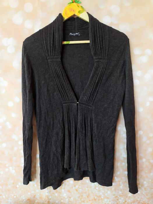 Sweter narzutka kardigan L xl