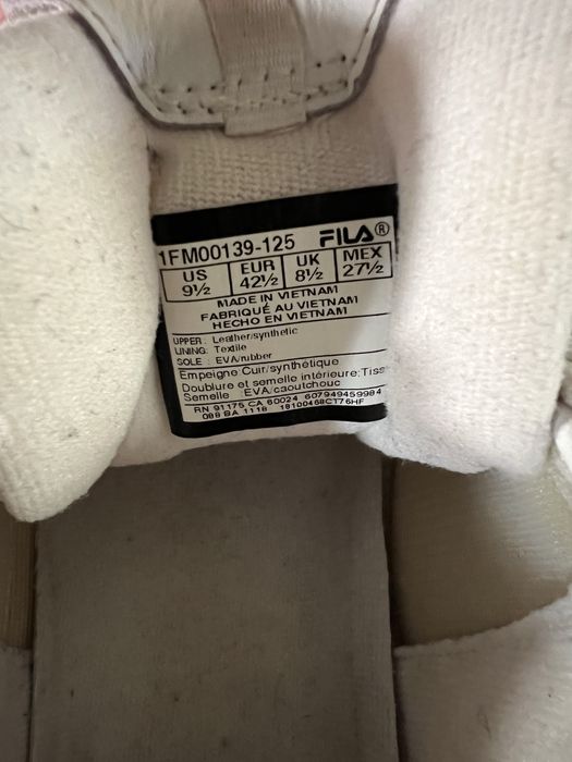 Sapatilhas Fila como novas