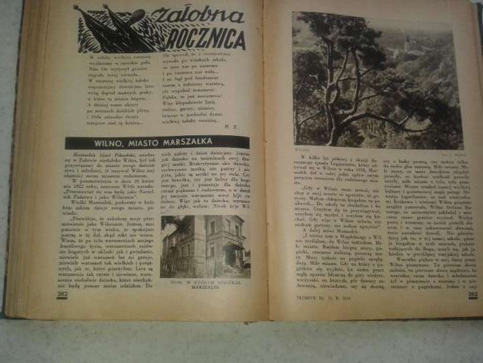 Płomyk 1936 tygodnik dla dzieci styczeń - czerwiec Burdecki Ginsbert