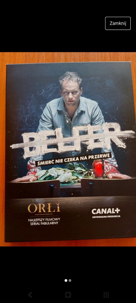 Belfer serial DVD