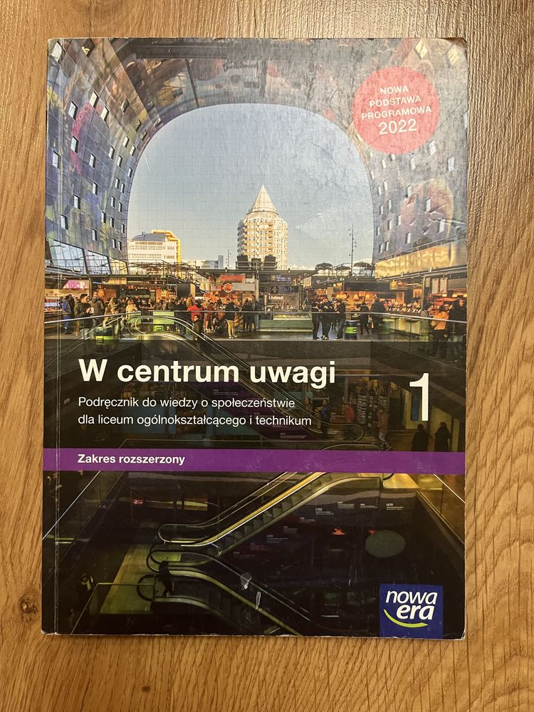 Podrecznik klasa 1 liceum wiedza o spoleczenstwie