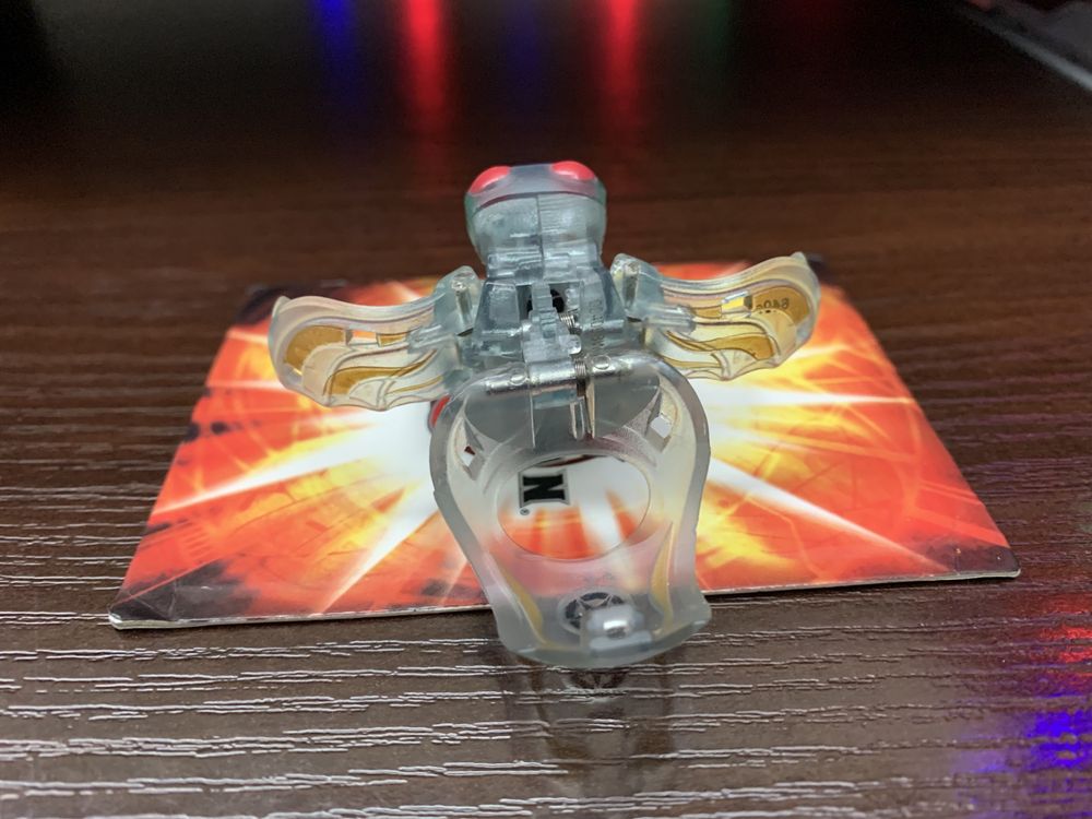 Bakugan Elfin 640g Translucent Haos