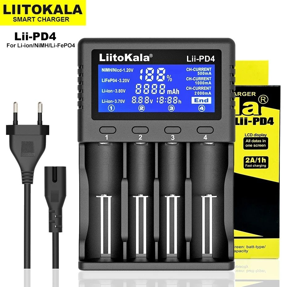 Liitokala lii-pd4 Зарядное устройство