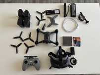 DJI FPV com muitos acessórios