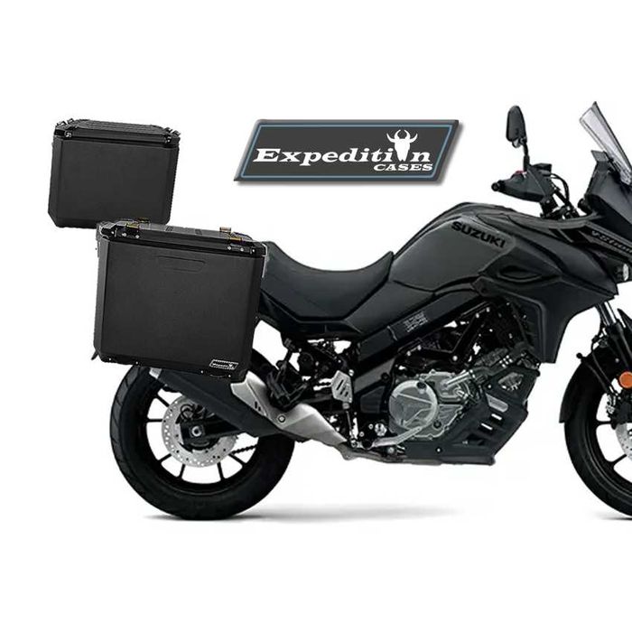 Suzuki 650 / 1000 Vstorm Kufry Expedition Cases DODATKI !