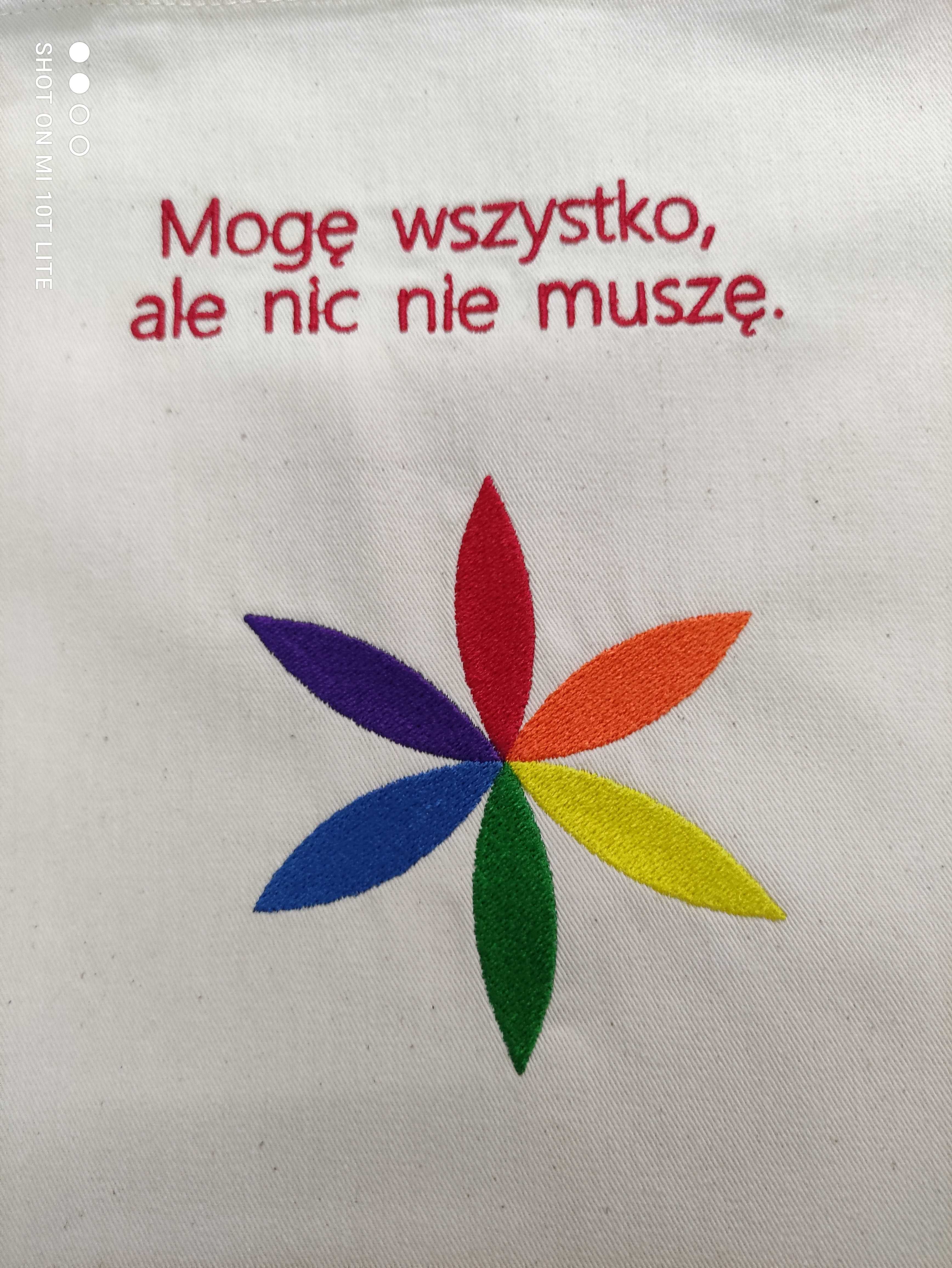 Torba na zakupy haftowana
