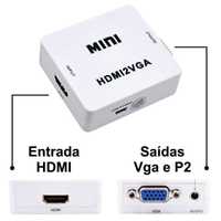 Conversor de HDMI-VGA (HDMI para VGA) | Conversor de Sinal