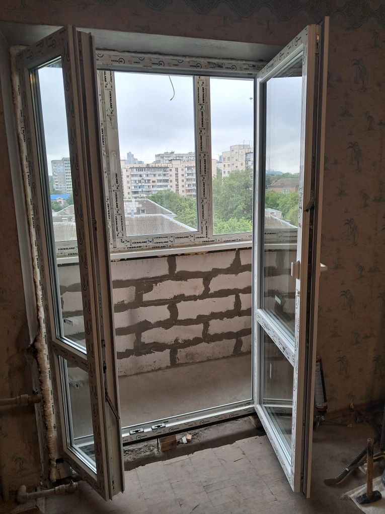Встановлення Монтаж Вікон Дверей Балконів Перегородок Ремонт Балкона