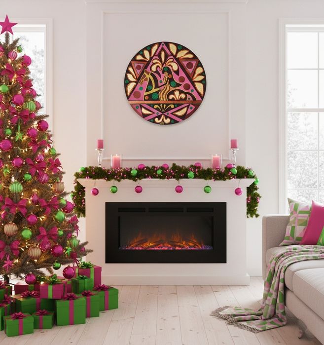 Картина Новогодний конь