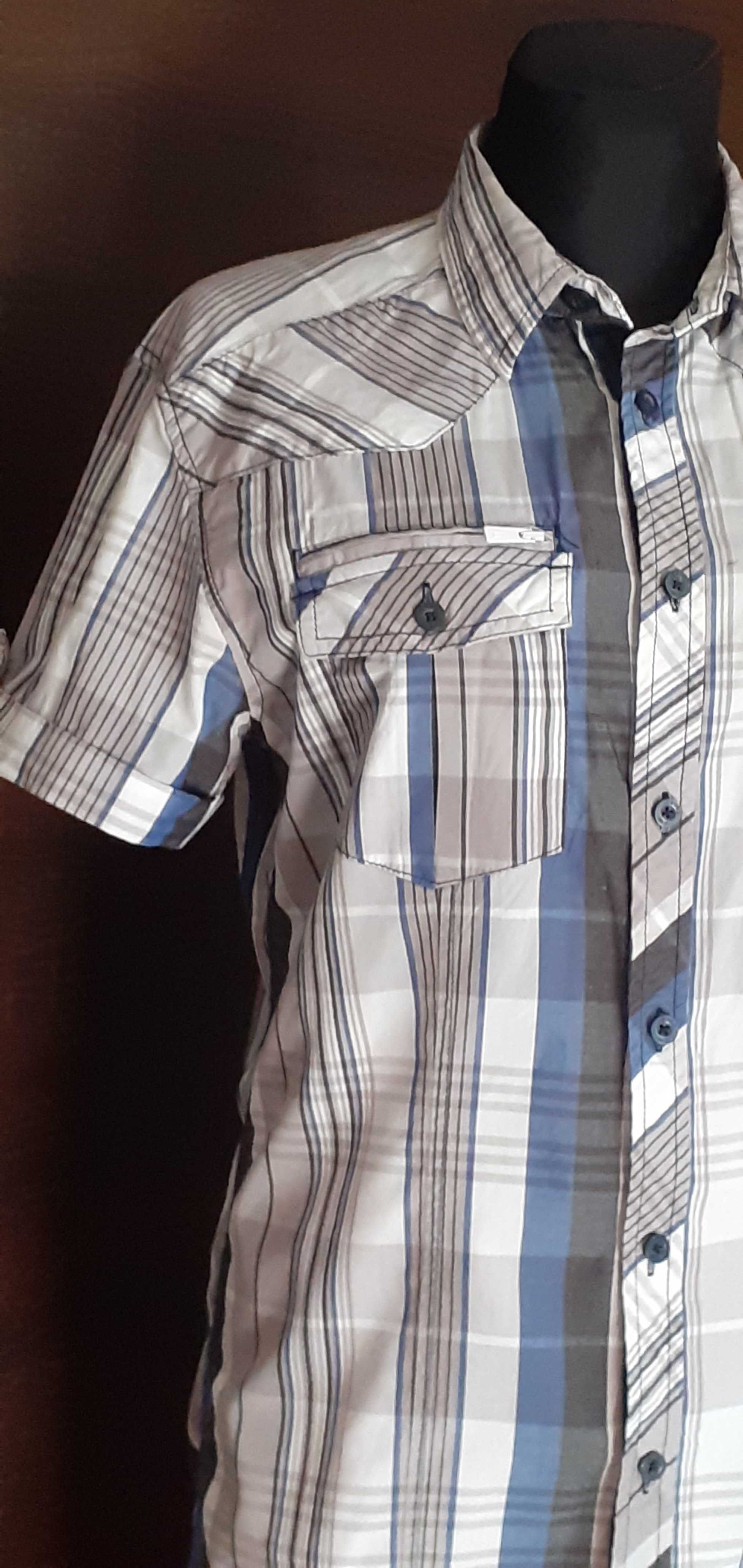 Koszula męska letnia Jack&Jones  bawełniana kratka