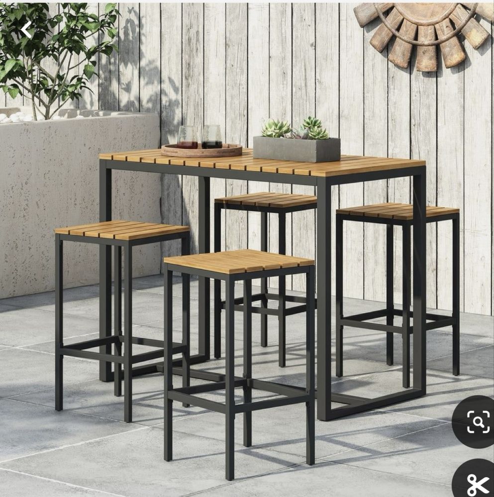 Conjunto mesa e cadeiras
