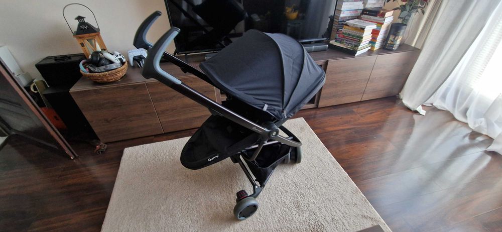 Wózek spacerowy Quinny Zapp Flex Black on Black + Torba transportowa