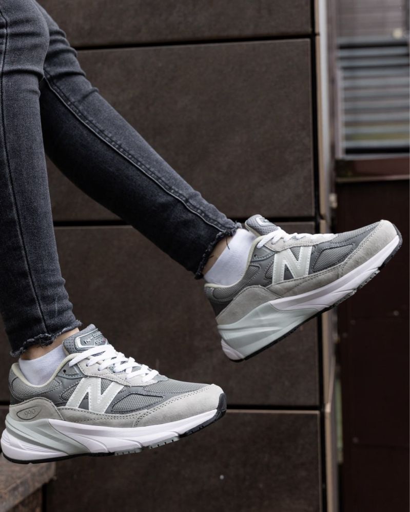 New Balance 990v6 Grey White