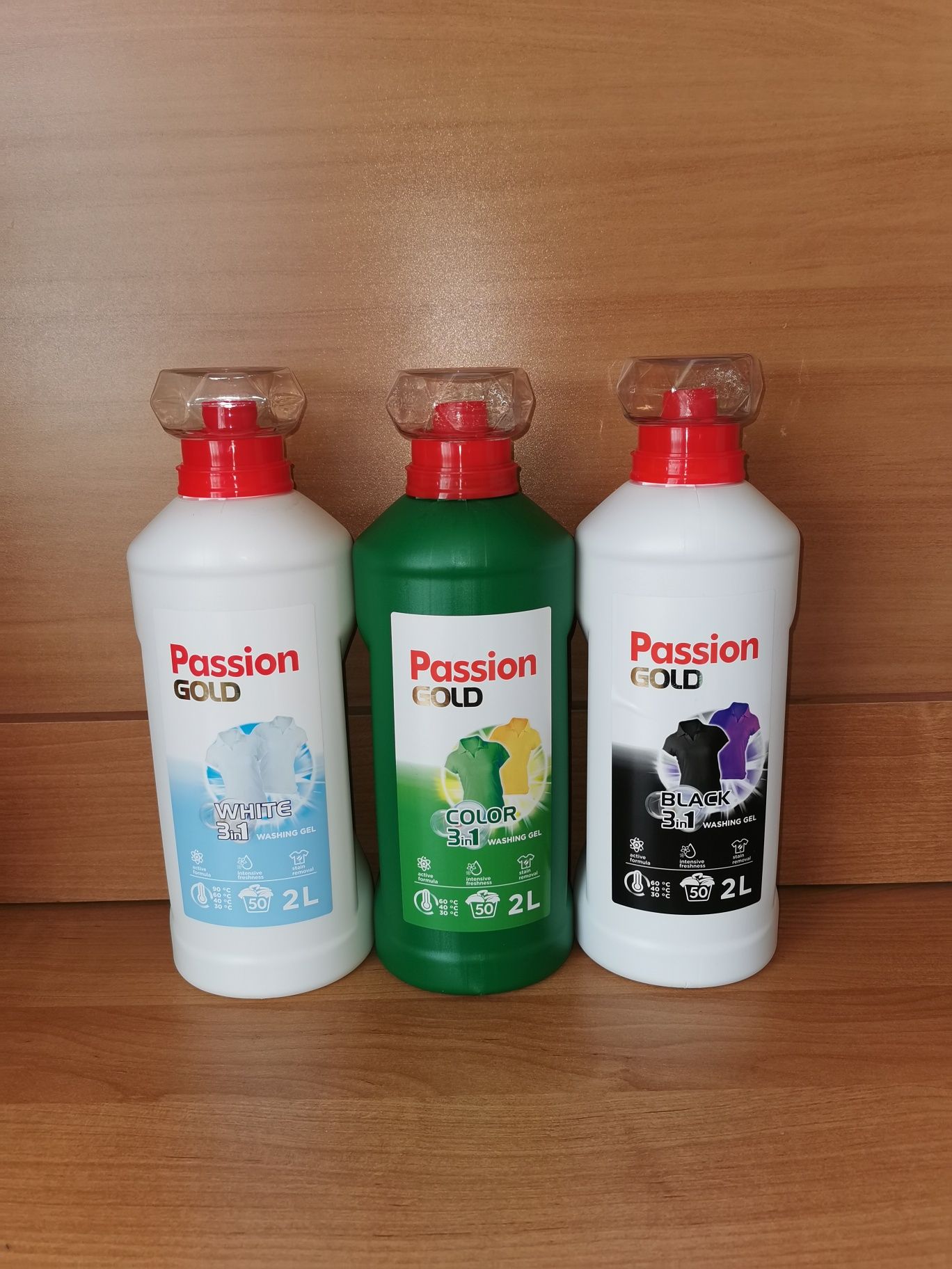 3x Żel do prania 2l Passion Gold