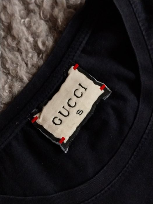 Gucci koszulka damska w czarnym kolorze  S