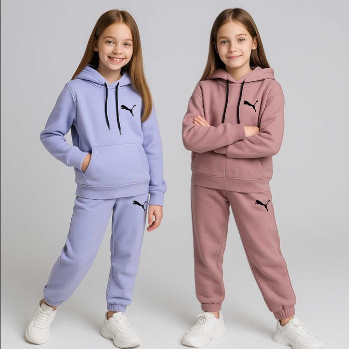 Теплий костюм на дівчинку 3-9 років 98-140 см Не скочується