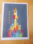 Plakat space adventure