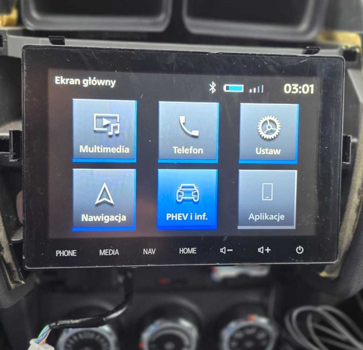 Zestaw multimedialny Mitsubishi 8740A100 do Mitsubishi Outlander PHEV