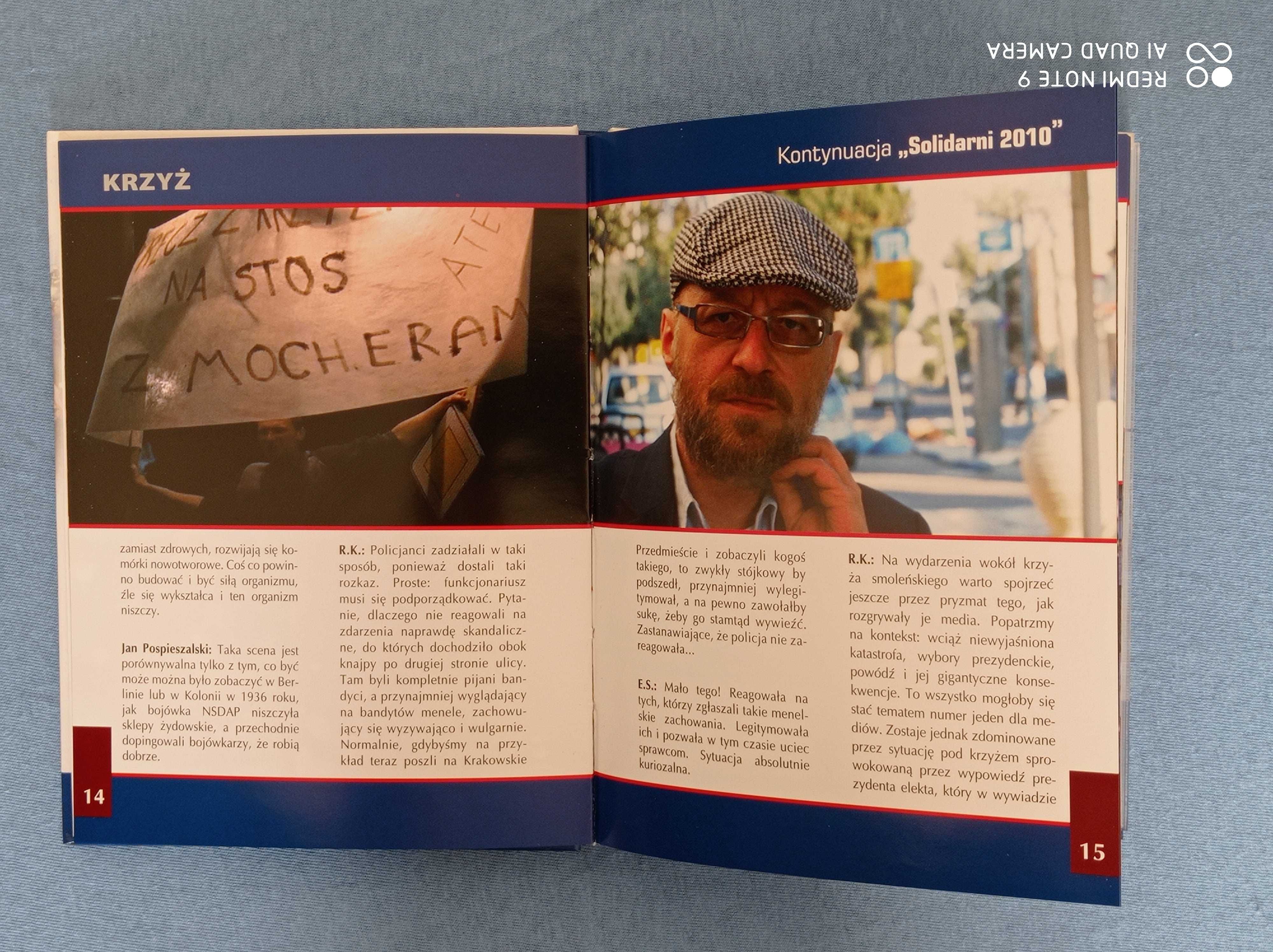 Krzyż DVD Ewa Stankiewicz Solidarni 2010 Jan Pospieszalski