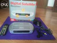 Recetor de Satelite FTE 12 e 220 volts canais livres