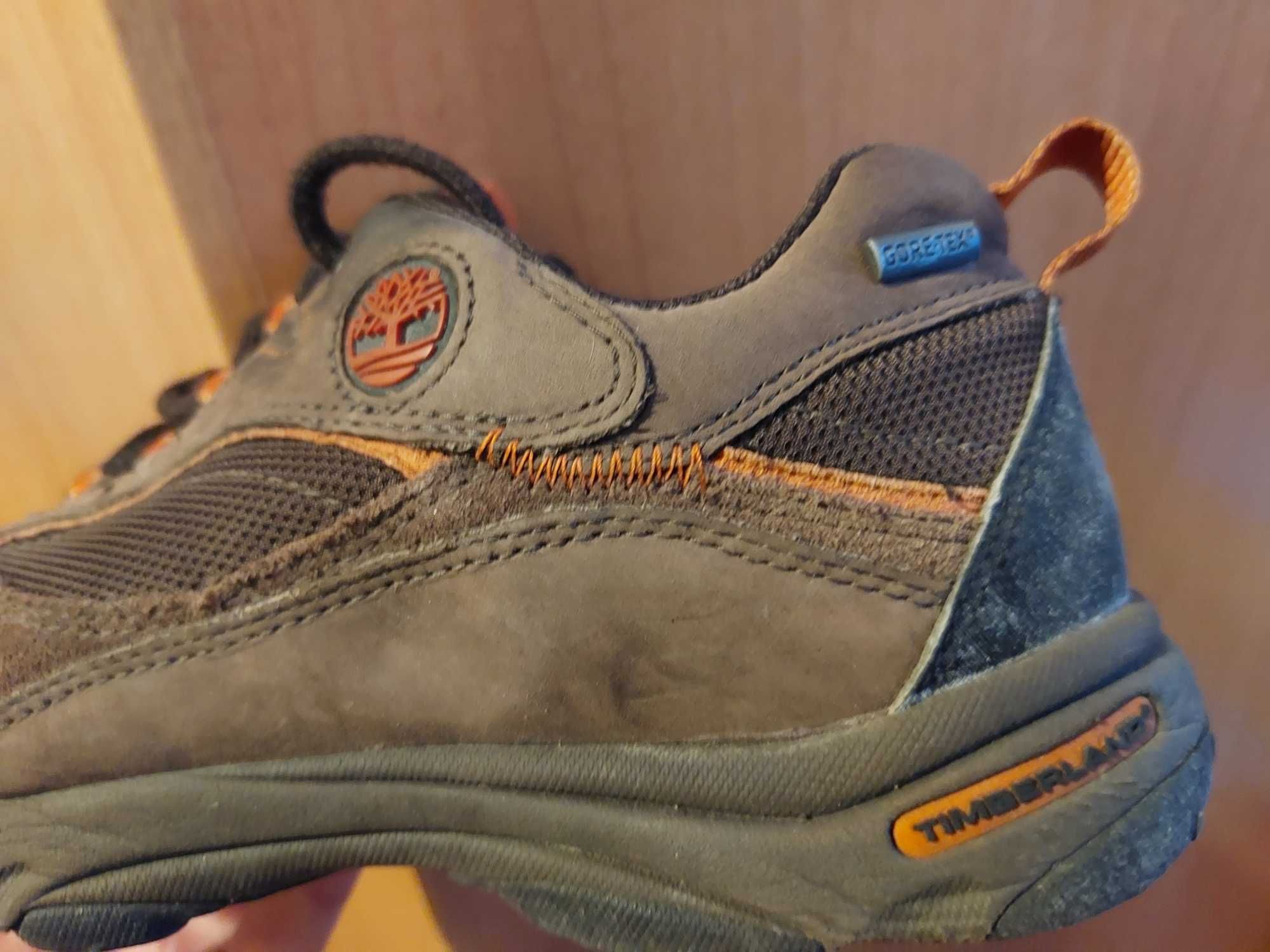 Ténis Timberland 7,5 M - Número 41 - Castanhos e Laranja