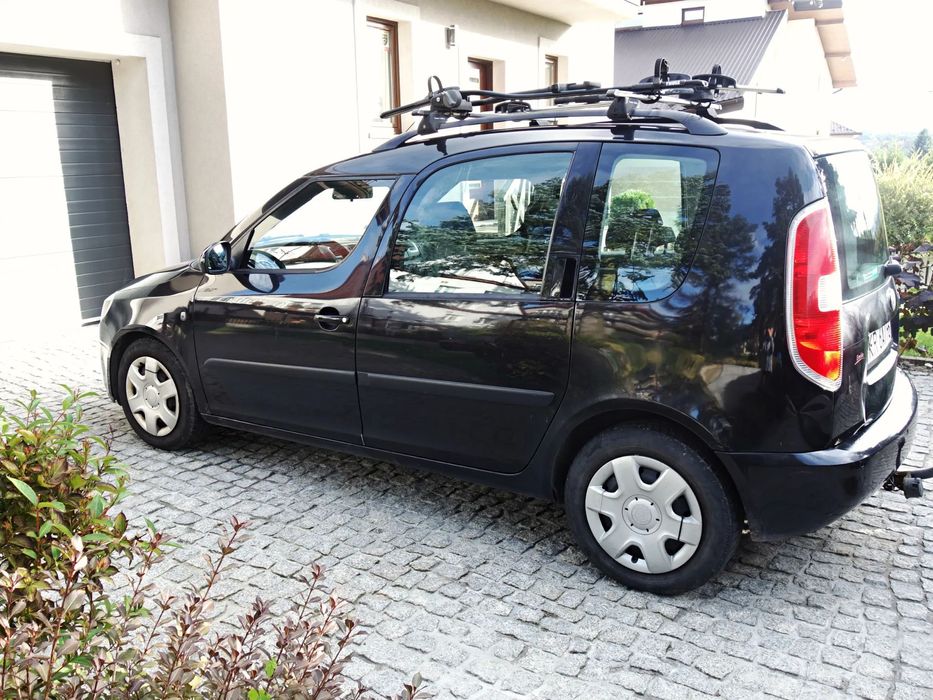 Skoda Roomster Skoda Roomster 2008 1.4 16V, benzyna+LPG, hak, relingi na dachu