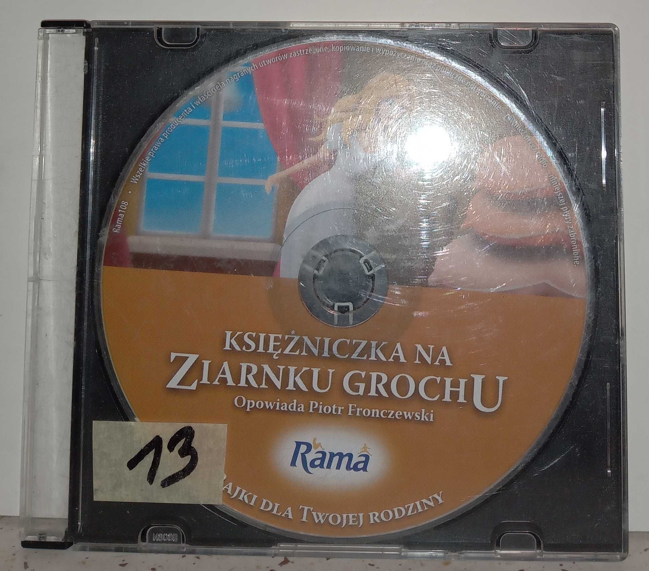 13 - CD Księżniczka na ziarnku grochu (czyta Piotr Fronczewski)