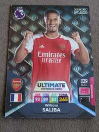 William Saliba Panini Plus Ultimate defensive hero Arsenal