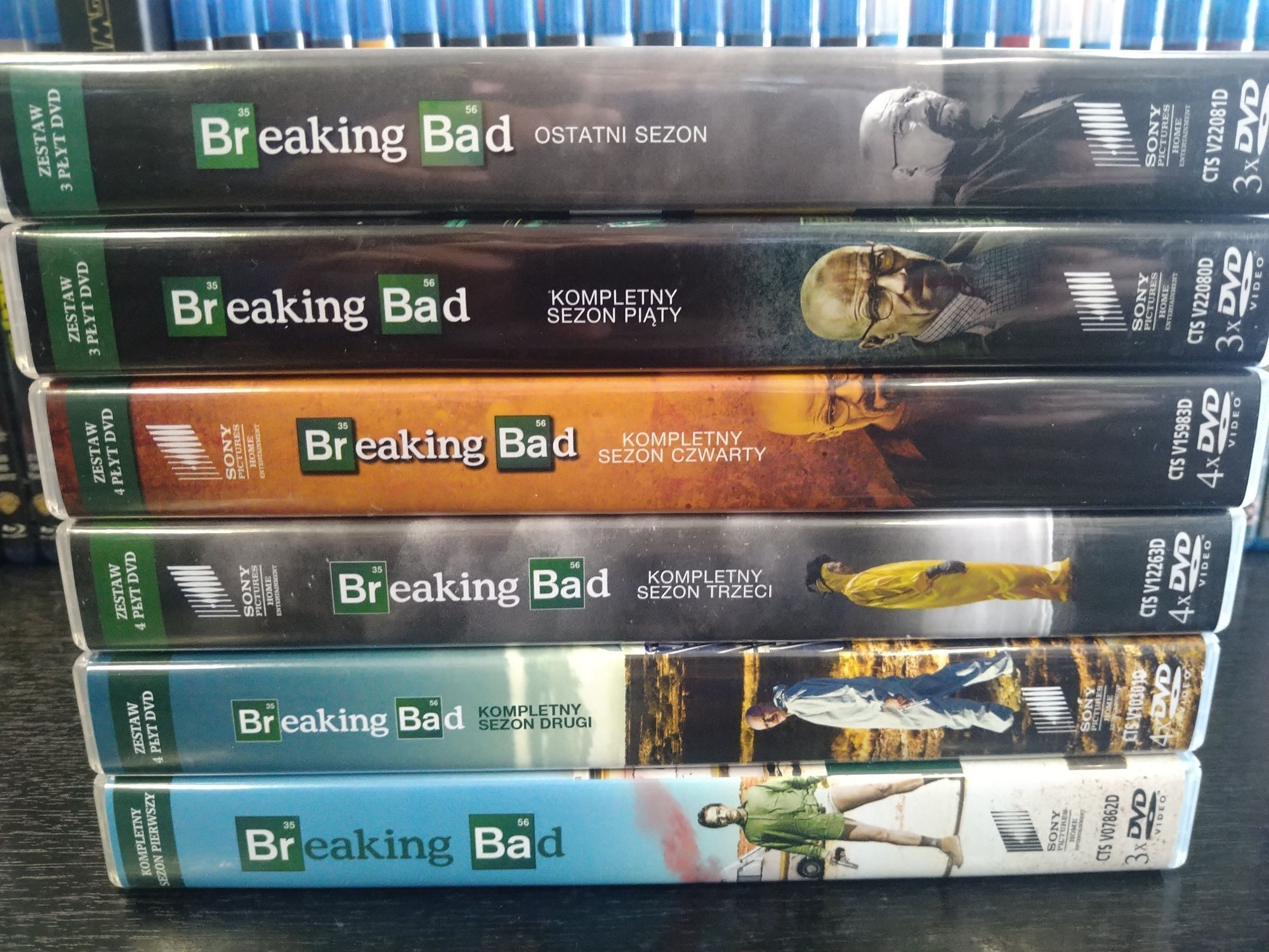 Breaking Bad 1-6 dvd wydanie polskie
