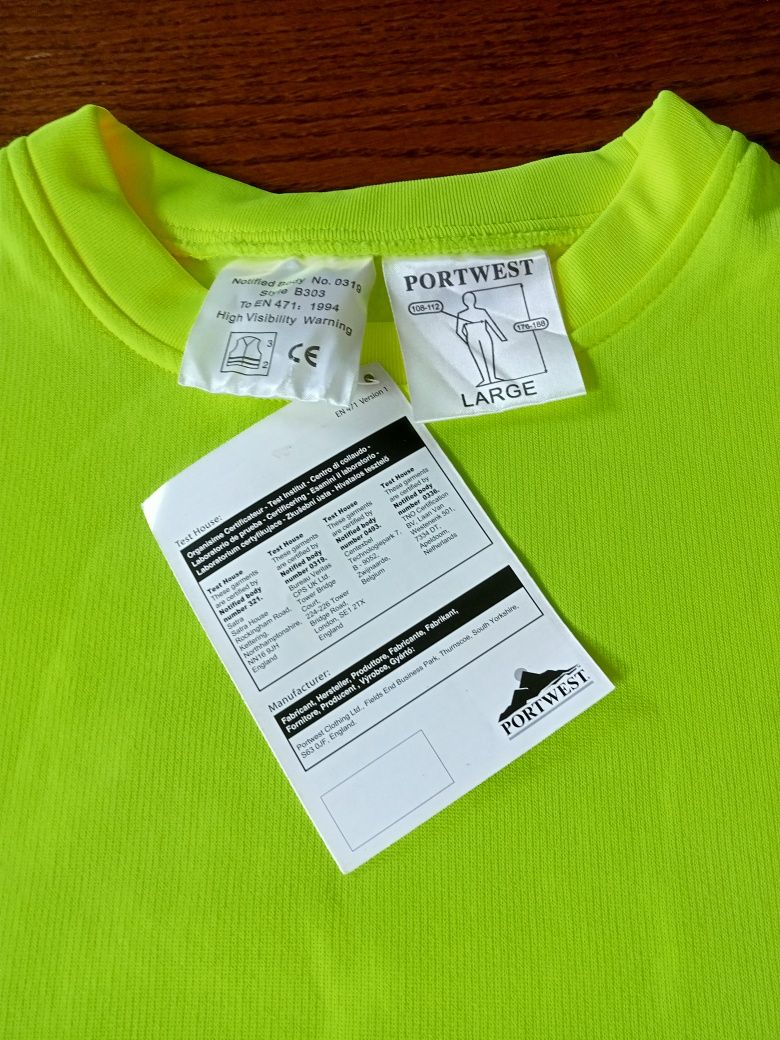 Bluza robocza Portwest B303 ostrzegawcza